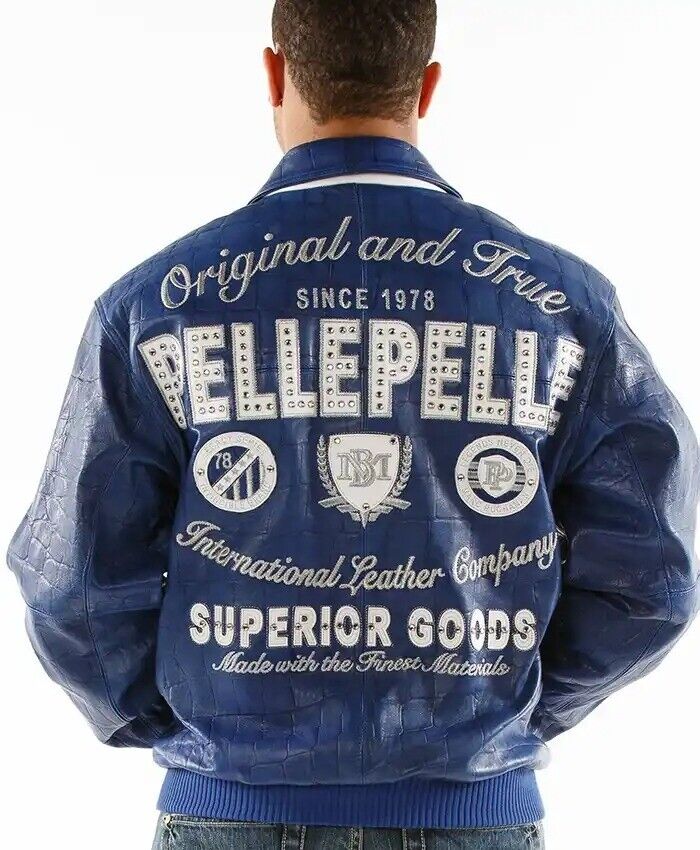 Pelle Pelle 1978 Exotic Blue Jacket